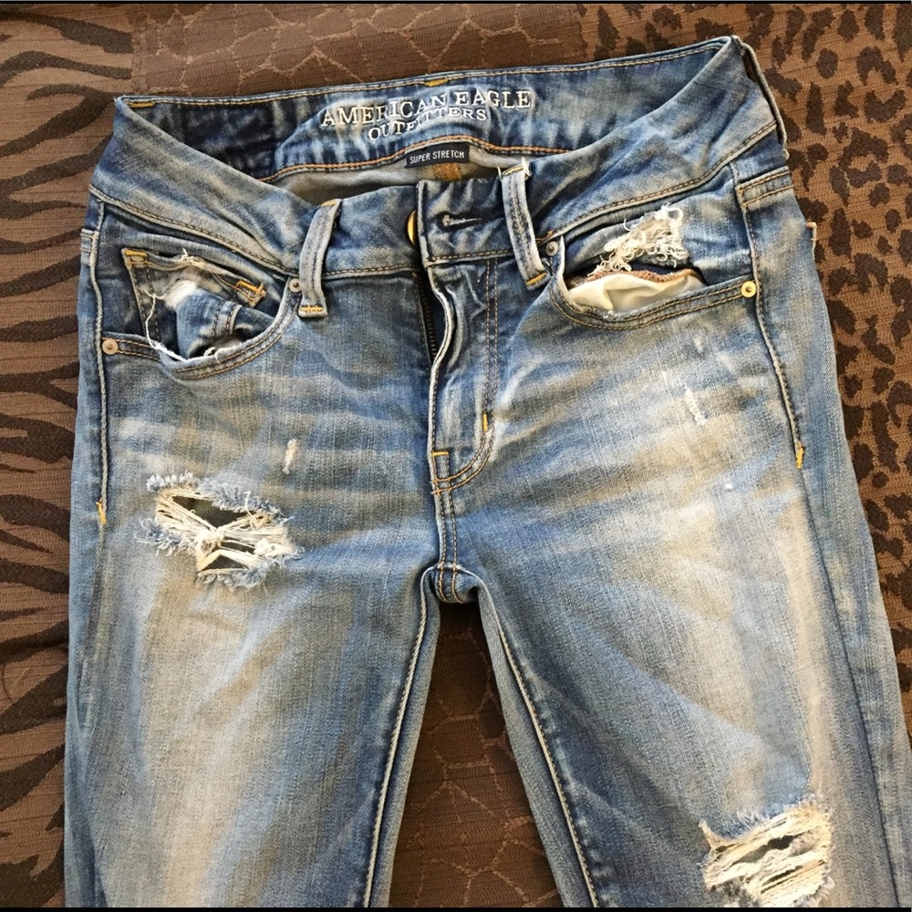 Artist style, american eagle jeans, size 0